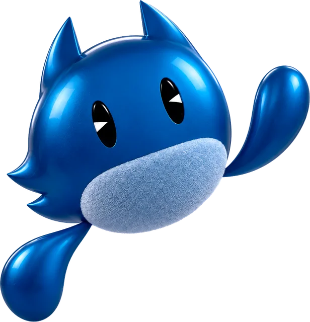 Lin, o mascote da Wellington, acenando